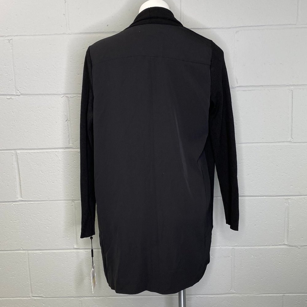 Calvin Klein Black Open Long Sleeve Cardigan - Picture 5 of 8